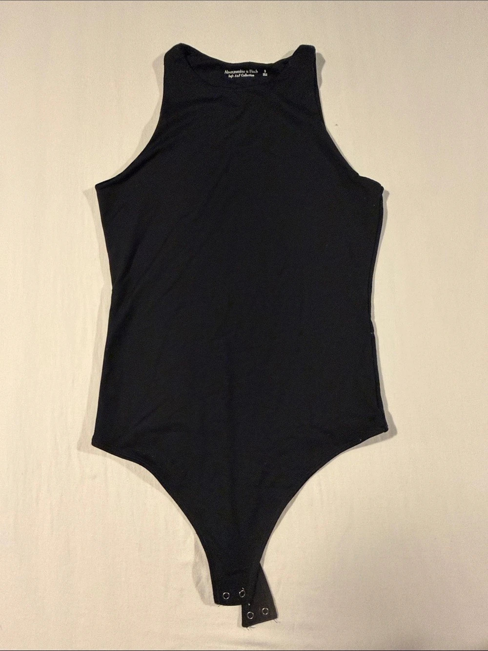 Abercrombie & Fitch Soft A&F Collection Bodysuit Black Small